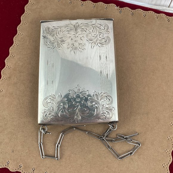 Vintage exceptional 1920's Handmade Ladies Sterling Silver Dance Purse - Picture 1 of 13